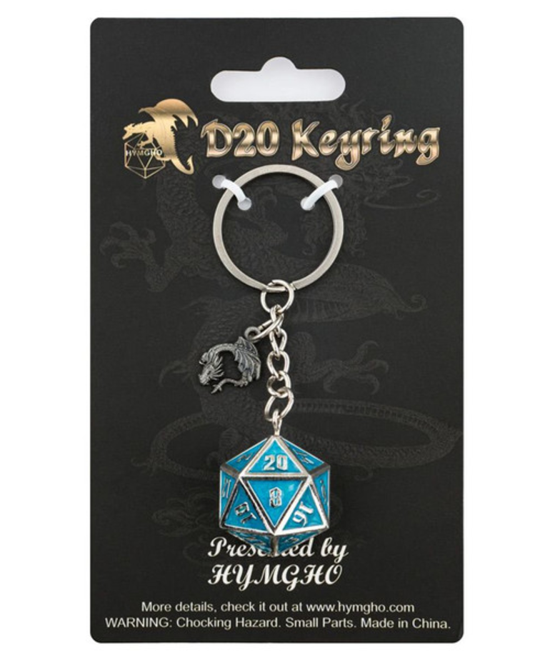 Hymgho Premium Gaming - HYO Hymgho Premium Gaming - Keychain - d20 Draconis - Glow in the Dark