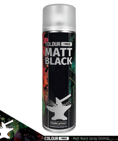 Colour Forge Colour Forge Spray Primer - Matt Black (500 ml)
