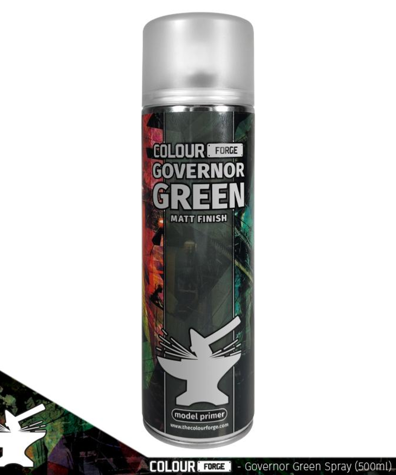 Colour Forge Colour Forge Spray Primer - Governor Green (500 ml)