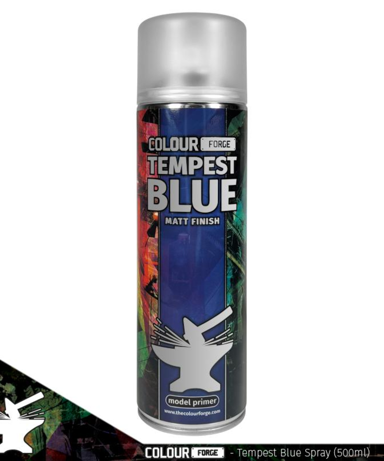 Colour Forge Colour Forge Spray Primer - Tempest Blue (500 ml)