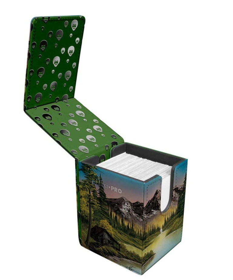 Ultra-PRO - ULP Ultra Pro - Alcove Flip Deck Box - Bob Ross Mountain Retreat