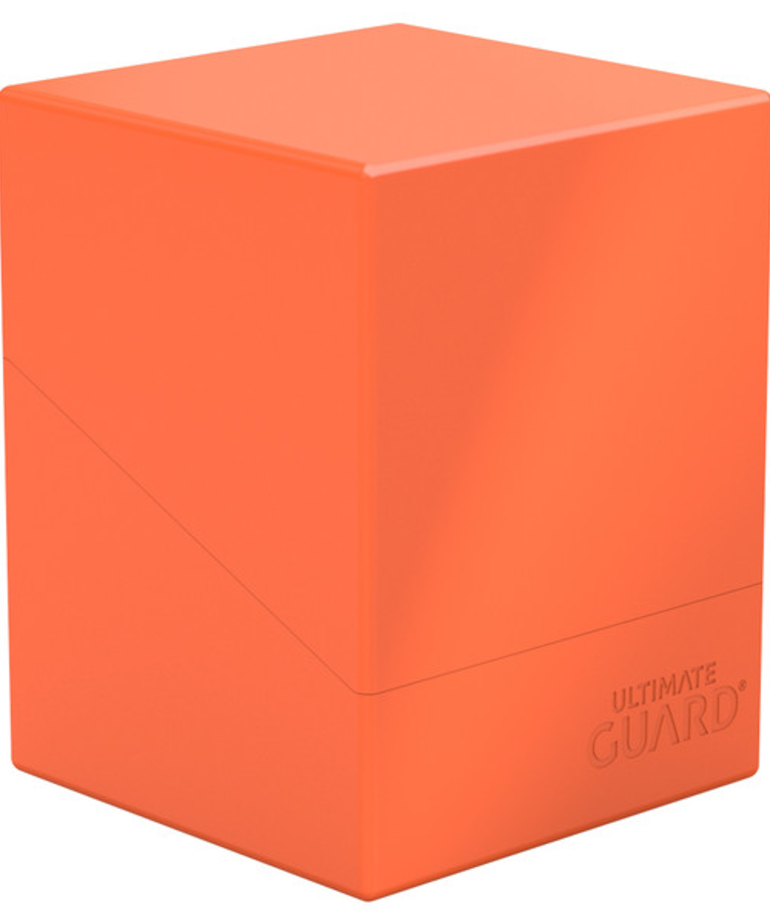 Ultimate Guard - UGD Ultimate Guard - 100+ Boulder Deck Box - Solid Neon Orange