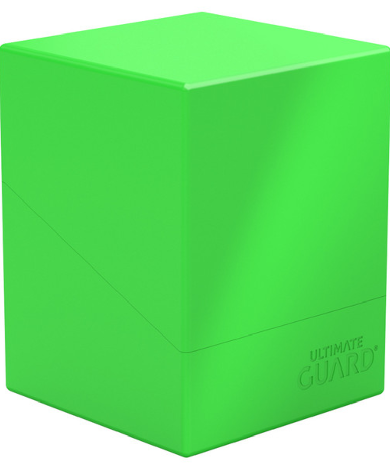 Ultimate Guard - UGD Ultimate Guard - 100+ Boulder Deck Box - Solid Neon Green