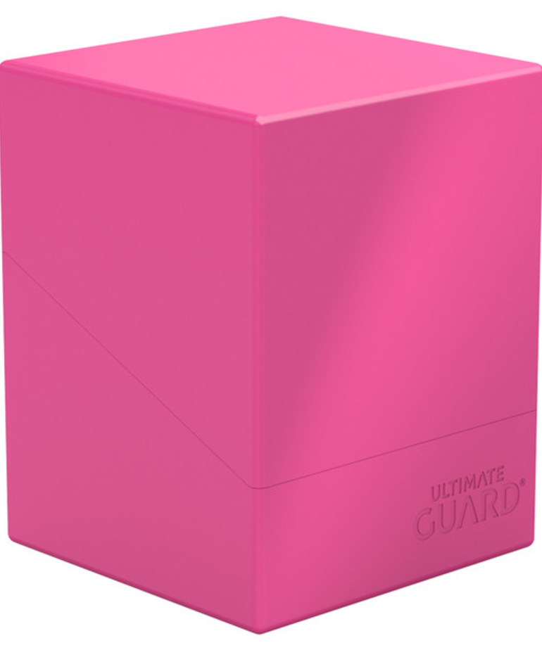 Ultimate Guard - UGD Ultimate Guard - 100+ Boulder Deck Box - Solid Neon Pink