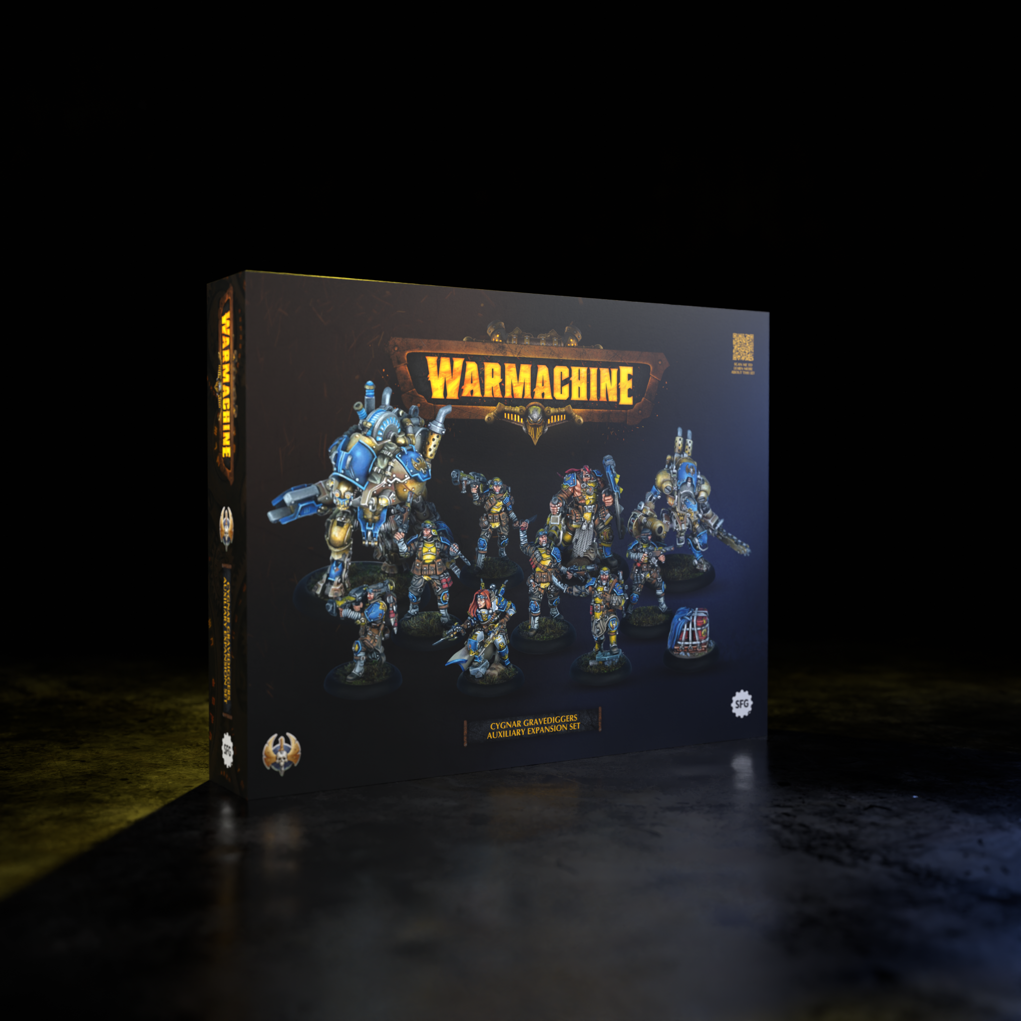 Warmachine - Cygnar - Gravediggers Auxiliary Expansion - Discount