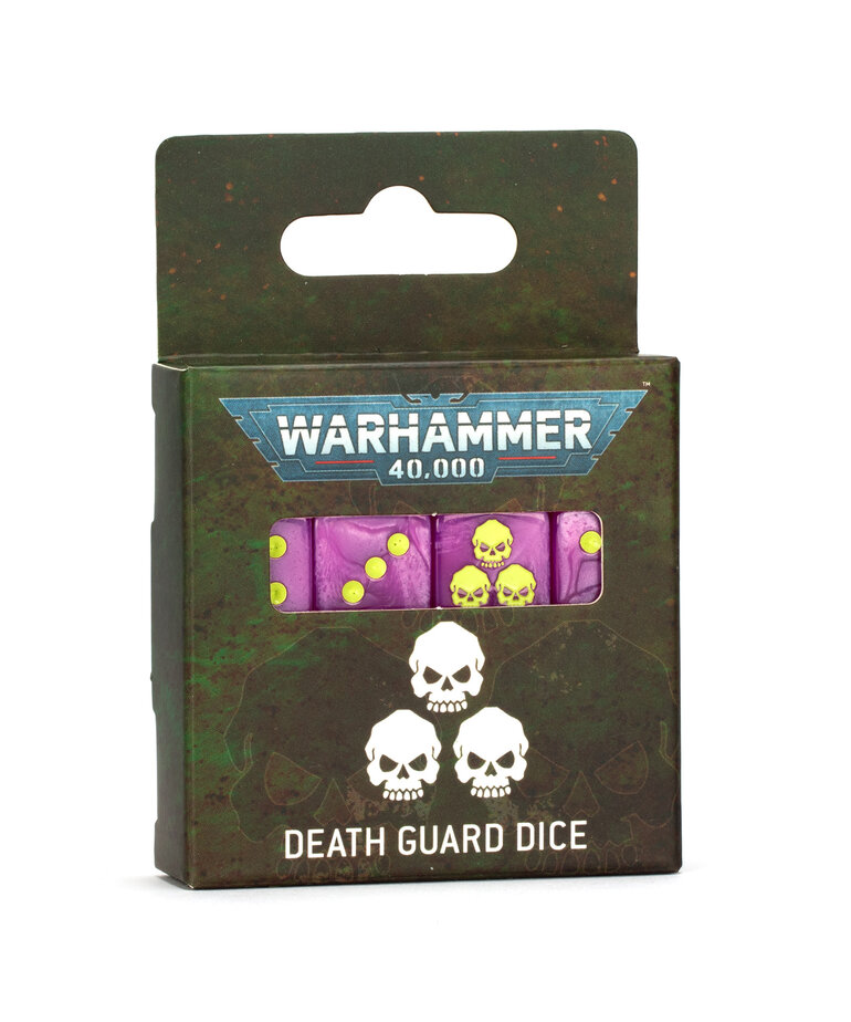Games Workshop - GAW Warhammer 40K - Death Guard Dice Set