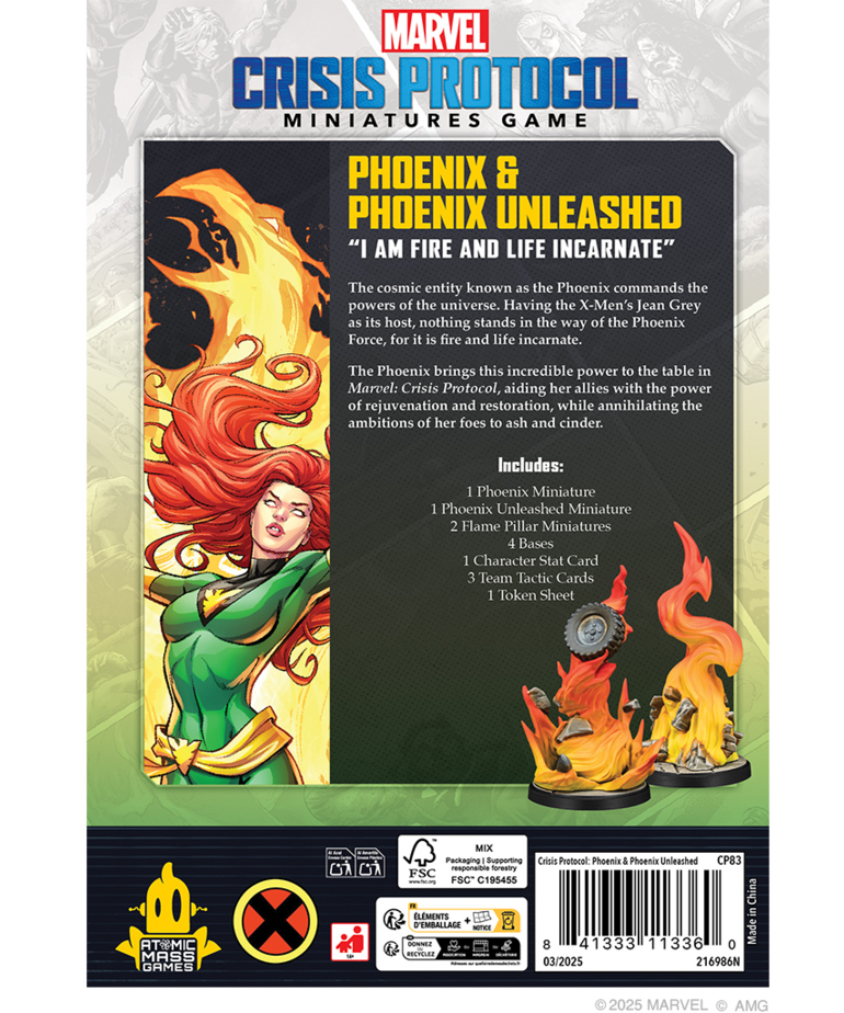 Atomic Mass Games - AMG Marvel: Crisis Protocol - Phoenix & Phoenix Unleashed