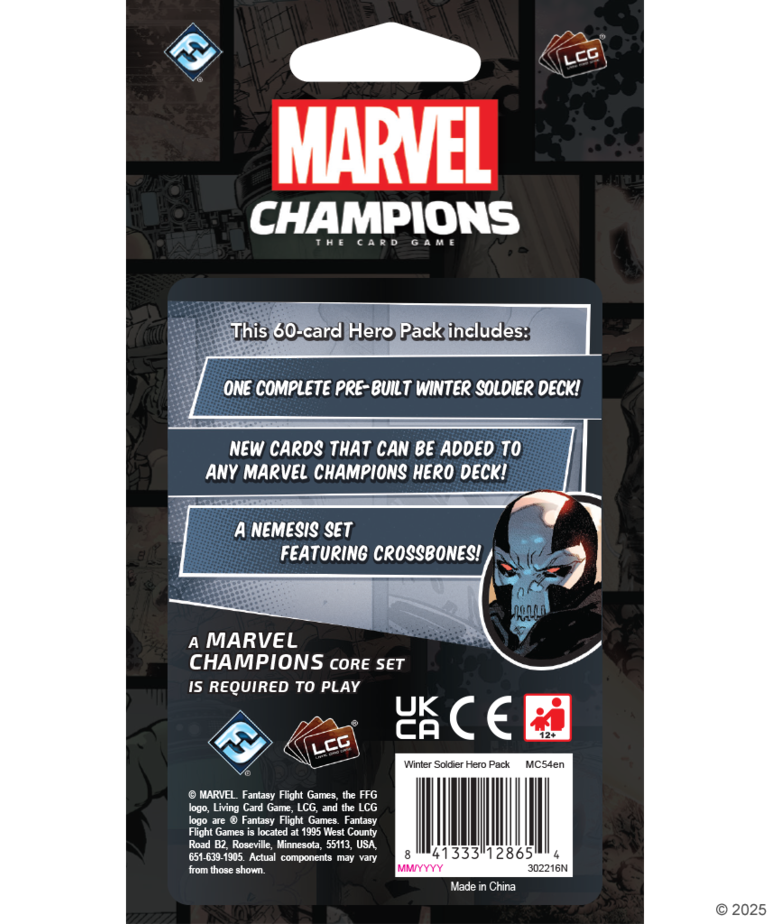 Fantasy Flight Games - FFG Marvel Champions: The Card Game - Winter Soldier Hero Pack