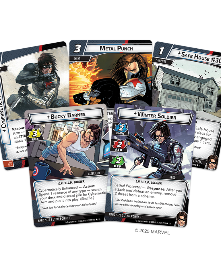 Fantasy Flight Games - FFG Marvel Champions: The Card Game - Winter Soldier Hero Pack