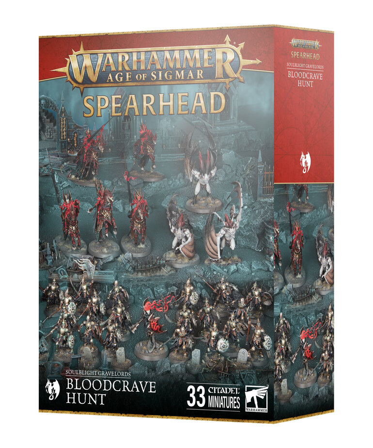 Games Workshop - GAW Warhammer: Age of Sigmar - Spearhead: Soulblight Gravelords - Bloodcrave Hunt