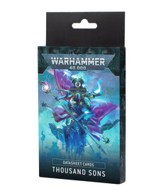 Games Workshop - GAW Datasheet Cards - Thousand Sons
