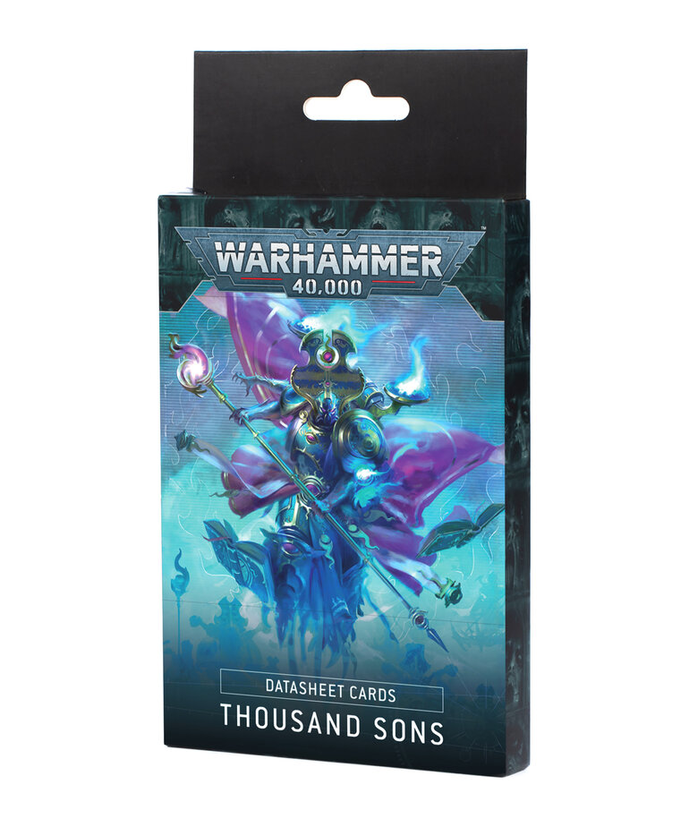 Games Workshop - GAW Warhammer 40K - Datasheet Cards - Thousand Sons