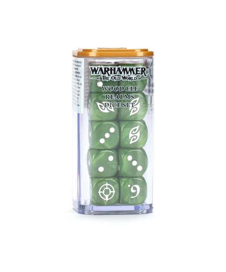 Games Workshop - GAW Warhammer: The Old World - Wood Elf Realms Dice