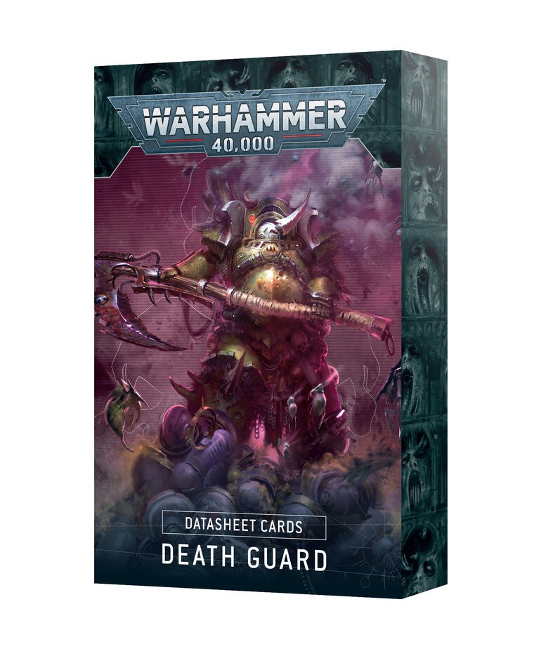 Games Workshop - GAW Warhammer 40K - Datasheet Cards - Death Guard