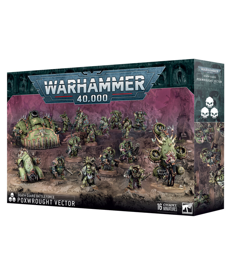 Games Workshop - GAW Warhammer 40K - Death Guard - Poxwrought Vector