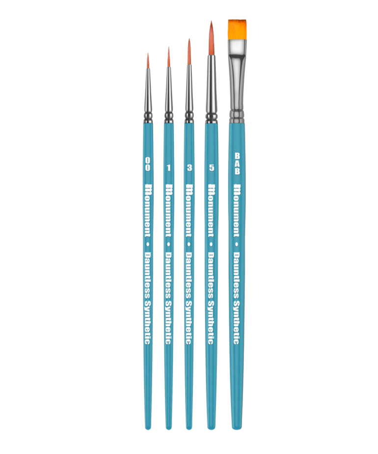Monument Hobbies - MPA Monument Hobbies - Dauntless Synthetic Brush Set
