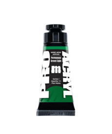 Monument Hobbies - MPA Pro Acryl Expert Acrylics - Permanent Green Light