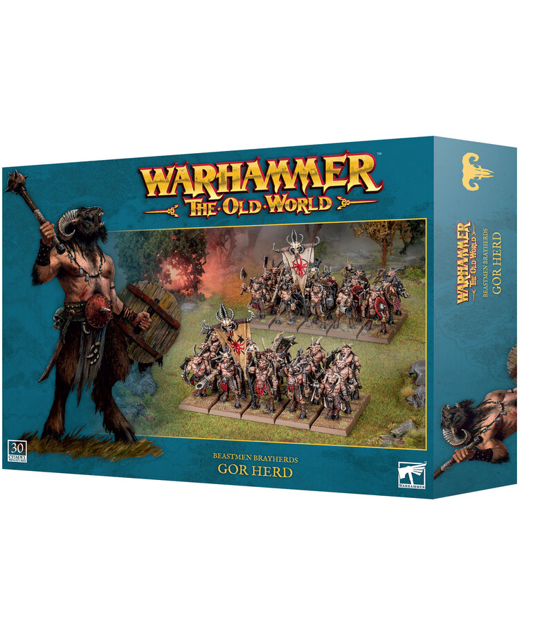 Games Workshop - GAW Warhammer: The Old World - Beastmen Brayherds - Gor Herd