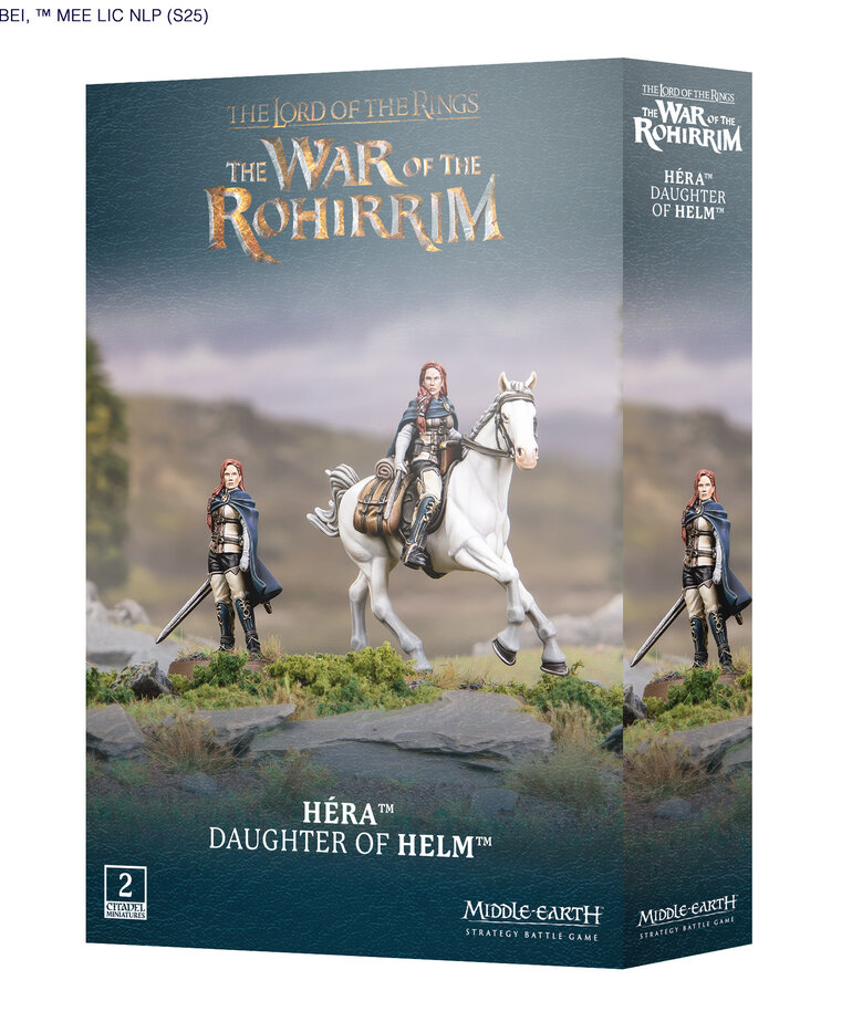 Games Workshop - GAW Middle-Earth: War of the Rohirrim - Hera Daughter of the Helm