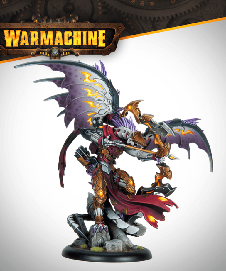 Steamforged Games LTD - STE Warmachine - Khymaera Shadowflame Shard - Lylyth, the Raven Vengeance