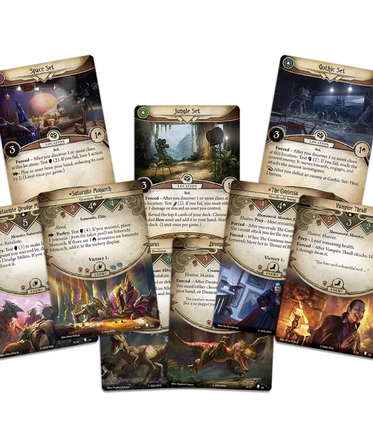 Fantasy Flight Games - FFG Arkham Horror: The Card Game - Film Fatale Scenario Pack