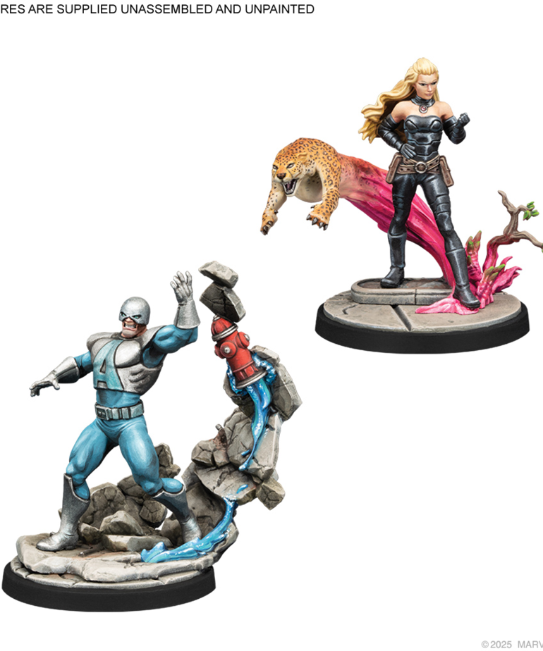 Atomic Mass Games - AMG Marvel: Crisis Protocol - Avalanche, Exodus & Lady Mastermind