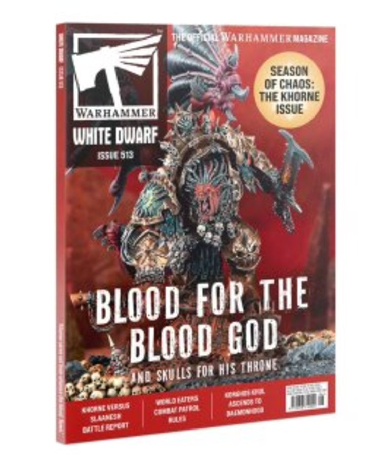 Games Workshop - GAW Warhammer - White Dwarf Magazine - Issue 513: June 2025