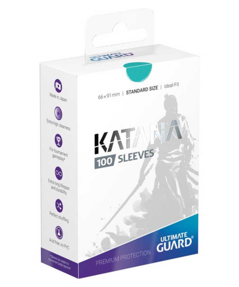 Ultimate Guard - UGD Ultimate Guard - Katana Sleeves - Turquoise (100)