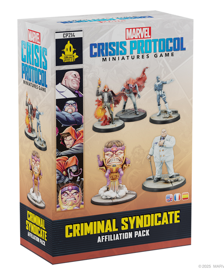 Atomic Mass Games - AMG Marvel: Crisis Protocol - Criminal Syndicate Affiliation Pack