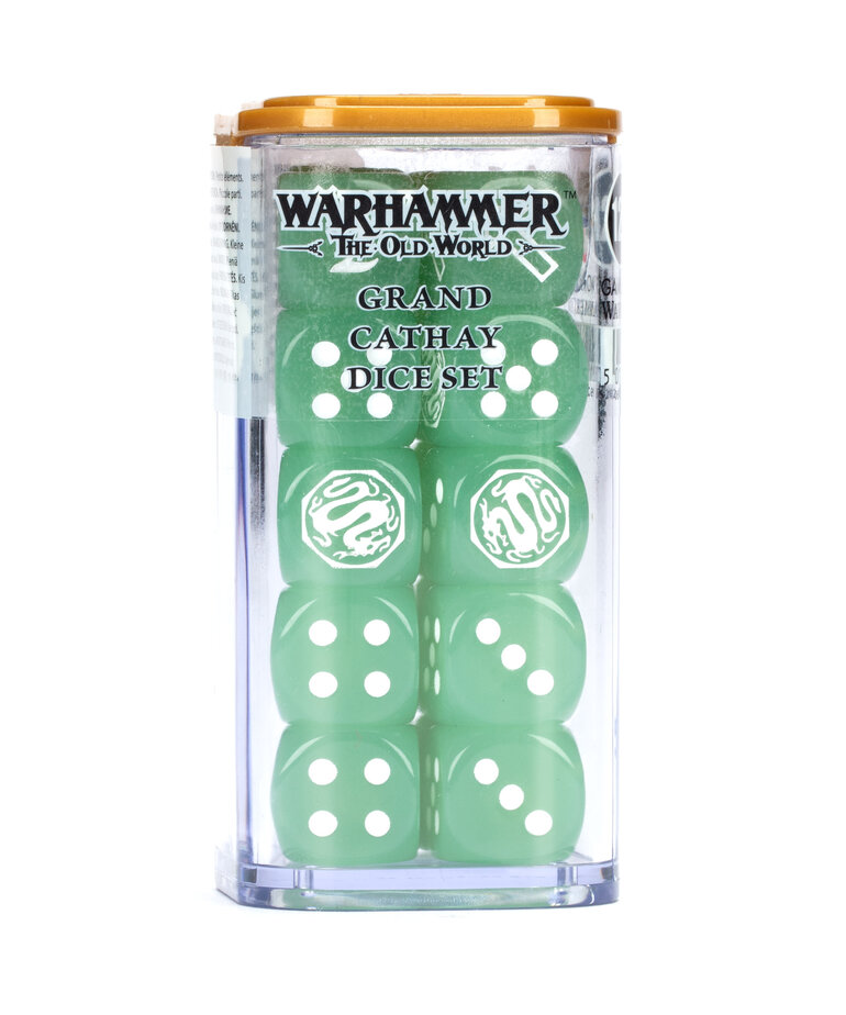 Games Workshop - GAW Warhammer: The Old World - Grand Cathay Dice