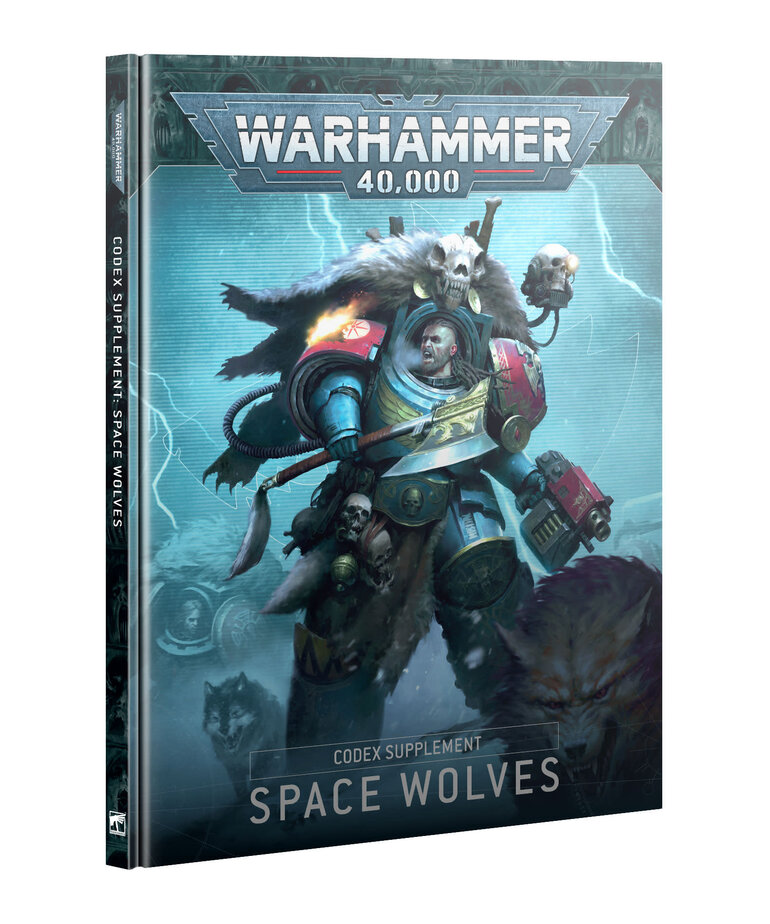Games Workshop - GAW Warhammer 40K - Codex Supplement - Space Wolves