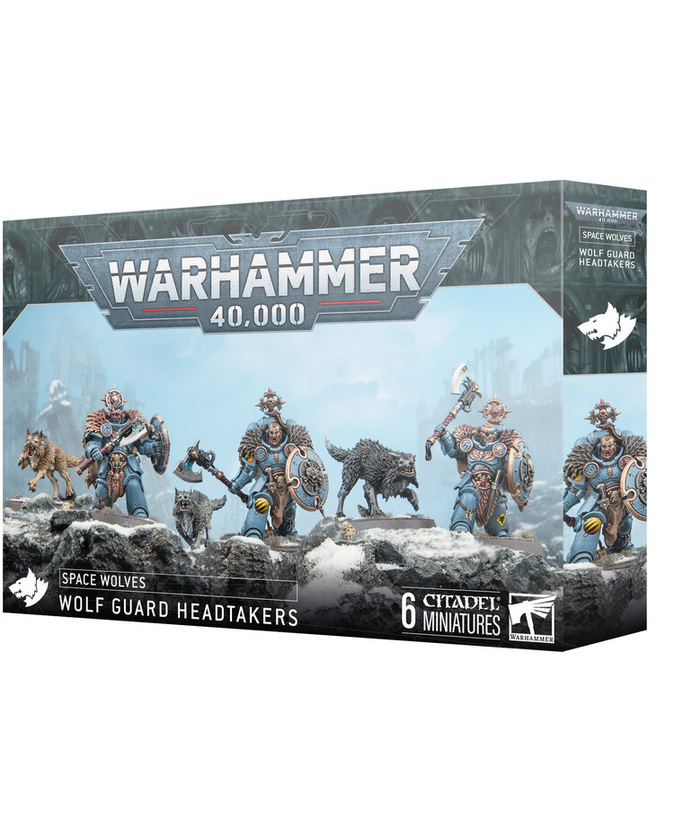 Games Workshop - GAW Warhammer 40K - Space Wolves - Wolf Guard Headtakers