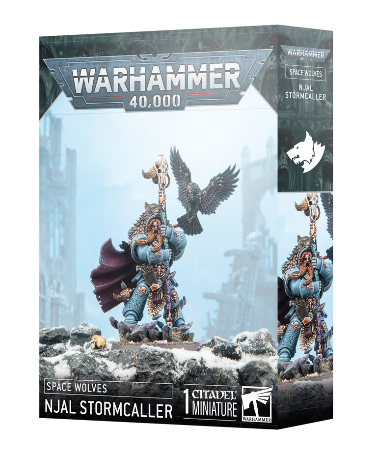 Games Workshop - GAW Warhammer 40K - Space Wolves - Njal Stormcaller