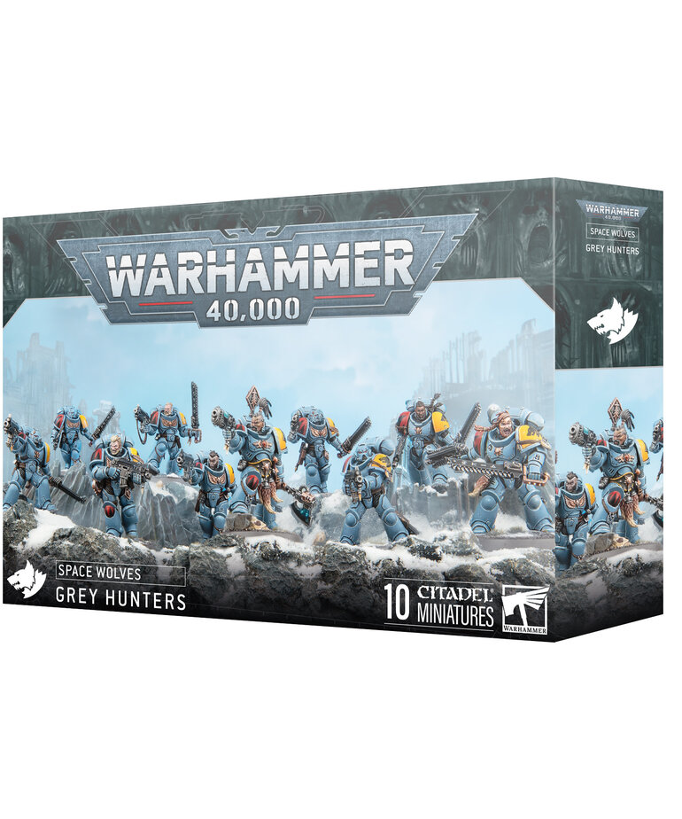 Games Workshop - GAW Warhammer 40K - Space Wolves - Grey Hunters