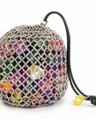 Hymgho Premium Gaming - HYO Hymgho Premium Gaming - Dice Bag - Hero's Chainmail Silver