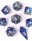 Hymgho Premium Gaming - HYO Hymgho Premium Gaming - Polyhedral 8-Die Set - Wyrmforged: Paladin Steel