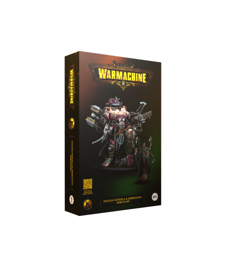 Steamforged Games LTD - STE Warmachine - Mercenary - Exulon Nostilla & The Aberration