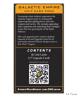 Atomic Mass Games - AMG Star Wars: Legion - Empire Card Pack