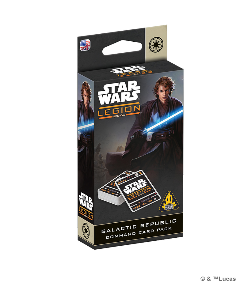 Atomic Mass Games - AMG Star Wars: Legion - Galactic Republic Command Card Pack