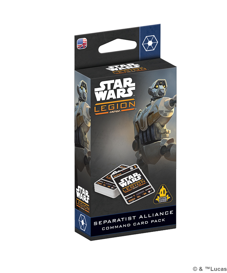 Atomic Mass Games - AMG Star Wars: Legion - Separatist Alliance Command Card Pack