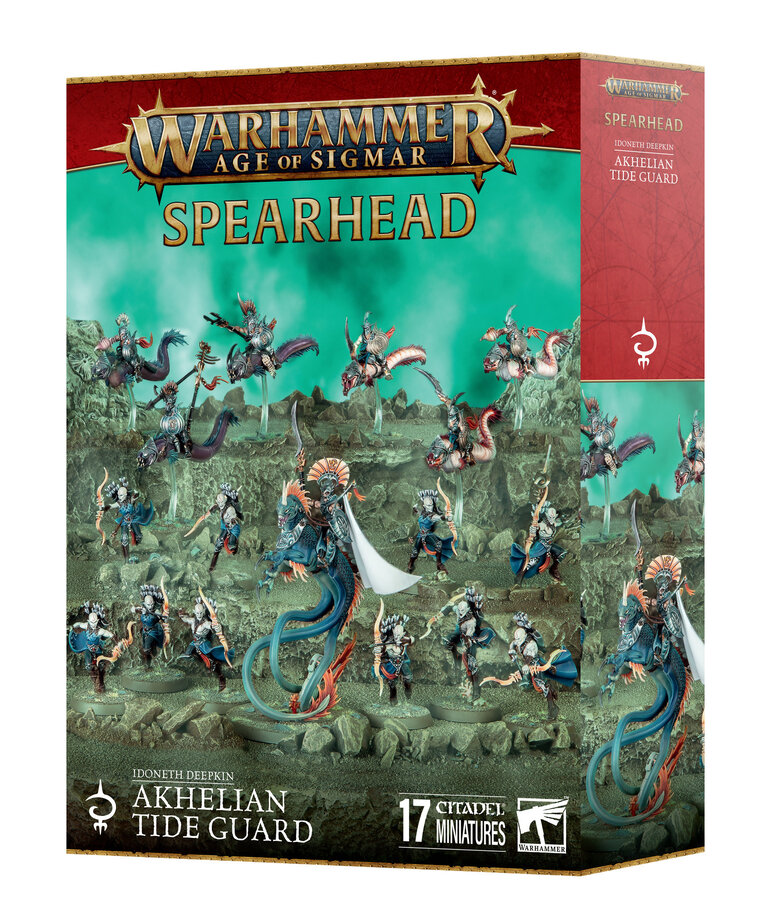Games Workshop - GAW Warhammer: Age of Sigmar - Spearhead - Idoneth Deepkin - Akhelian Tide Guard