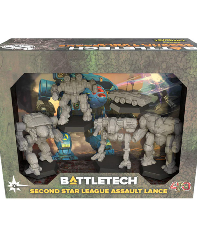 Catalyst Game Labs - CYT BattleTech - Second Star League Assault Lance Force Pack