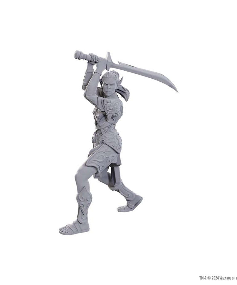 WizKids - WZK D&D - Nolzur's Marvelous Unpainted Miniatures - Special Edition Baldur's Gate 3 - Lae'zel & Shadowheart