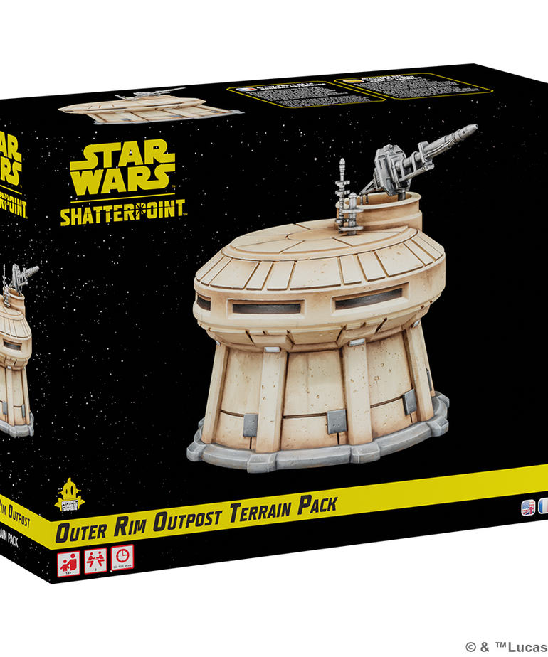 Atomic Mass Games - AMG Star Wars: Shatterpoint - Outer Rim Outpost Terrain Pack
