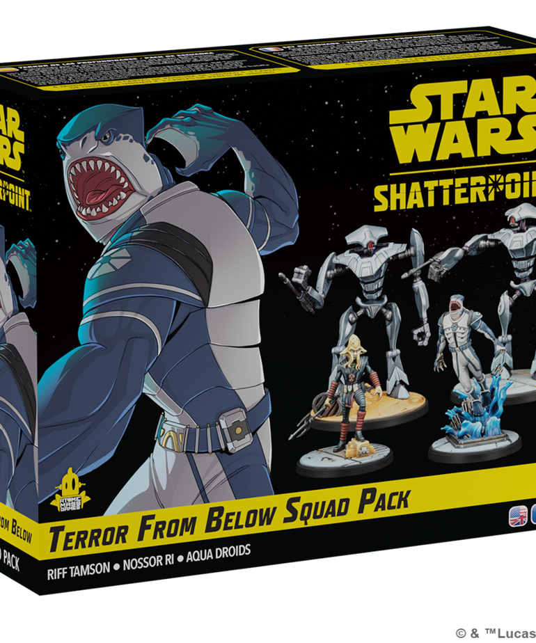 Atomic Mass Games - AMG Star Wars: Shatterpoint - Terror From Below - Riff Tamson Squad Pack