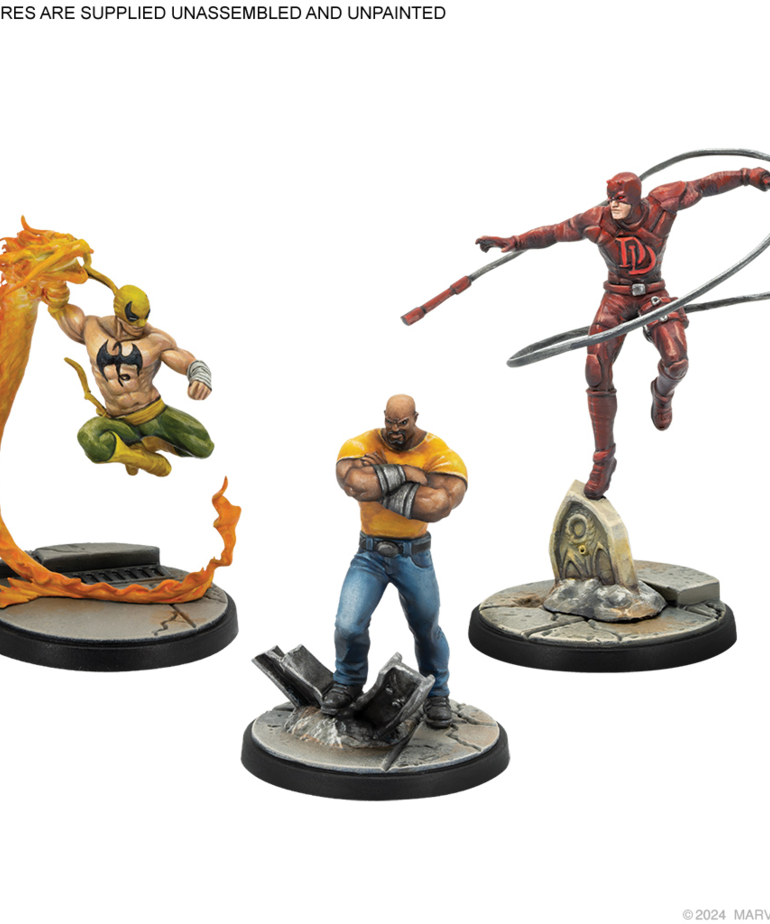 Atomic Mass Games - AMG Marvel: Crisis Protocol - Defenders Affiliation Pack