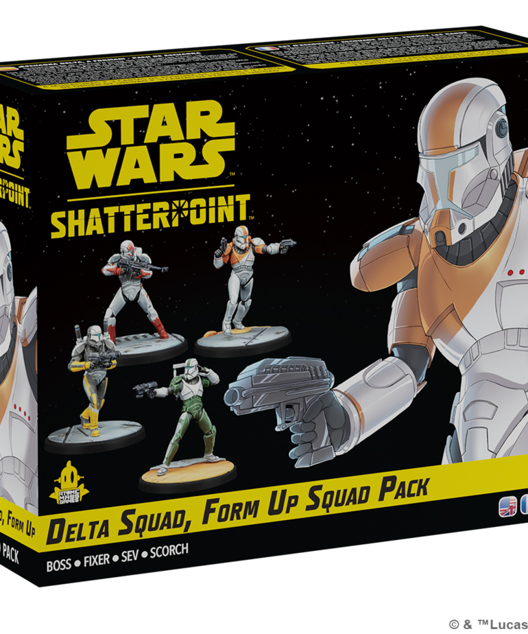 Atomic Mass Games - AMG Star Wars: Shatterpoint - Delta Squad, Form Up - Boss Squad Pack