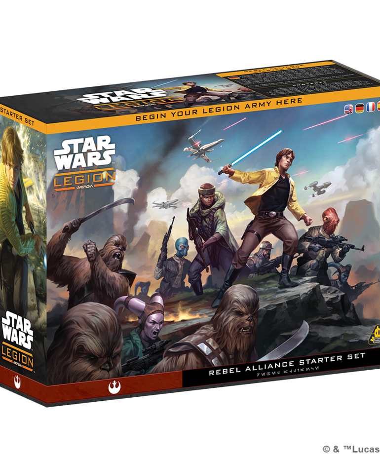 Atomic Mass Games - AMG Star Wars: Legion - Rebel Alliance Starter Set