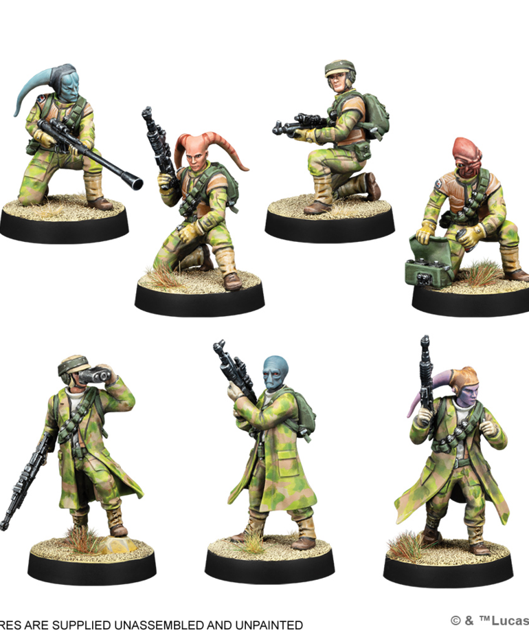 Atomic Mass Games - AMG Star Wars: Legion - Rebel Alliance Starter Set