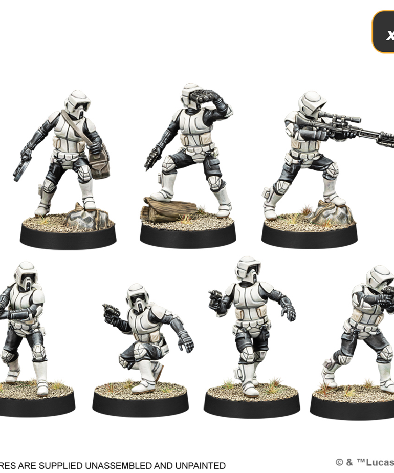 Atomic Mass Games - AMG Star Wars: Legion - Galactic Empire Starter Set